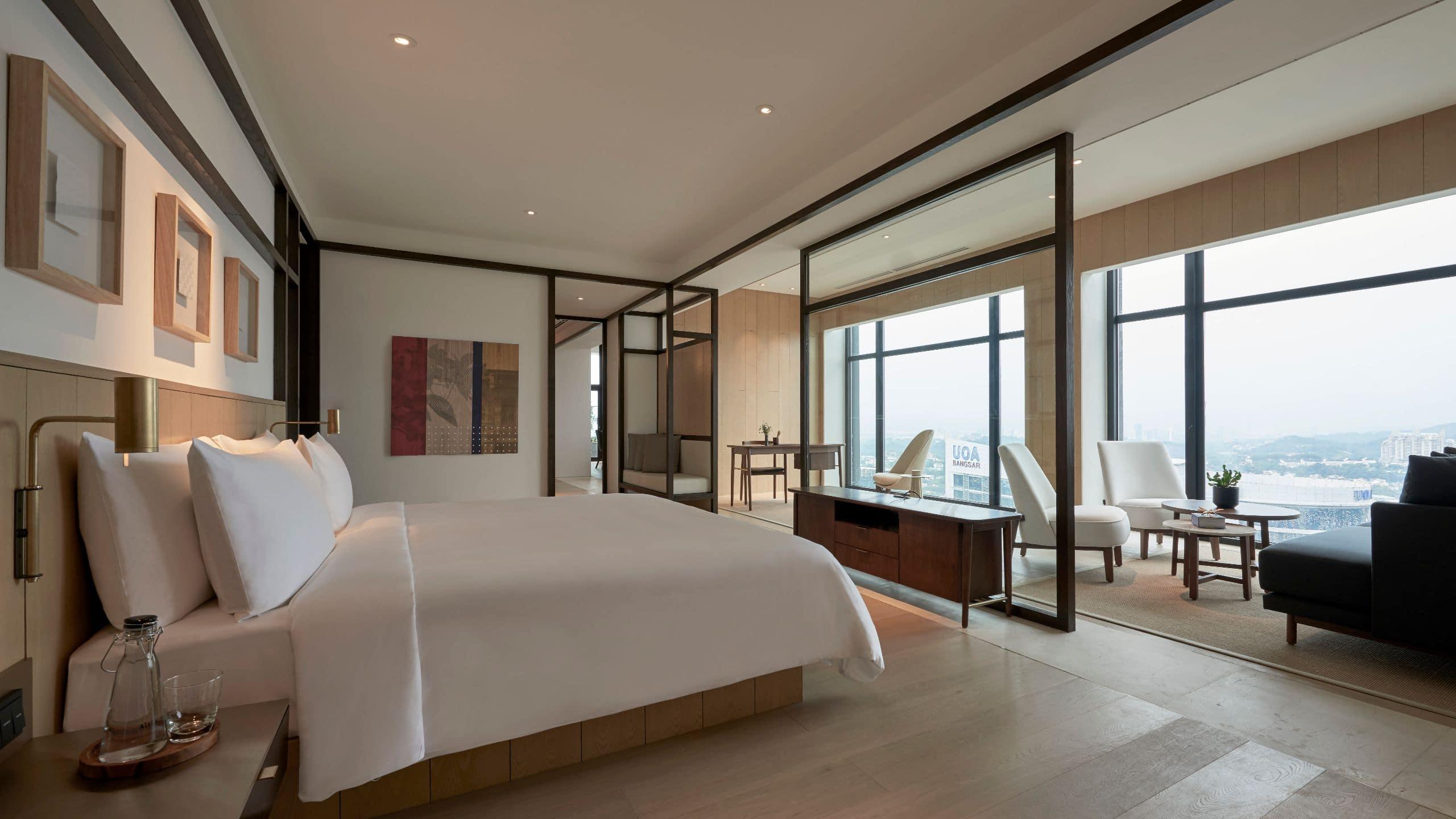 فندق أليلا بانجسار كوالا لمبور كوالالمبور المظهر الخارجي الصورة A bedroom at the hotel