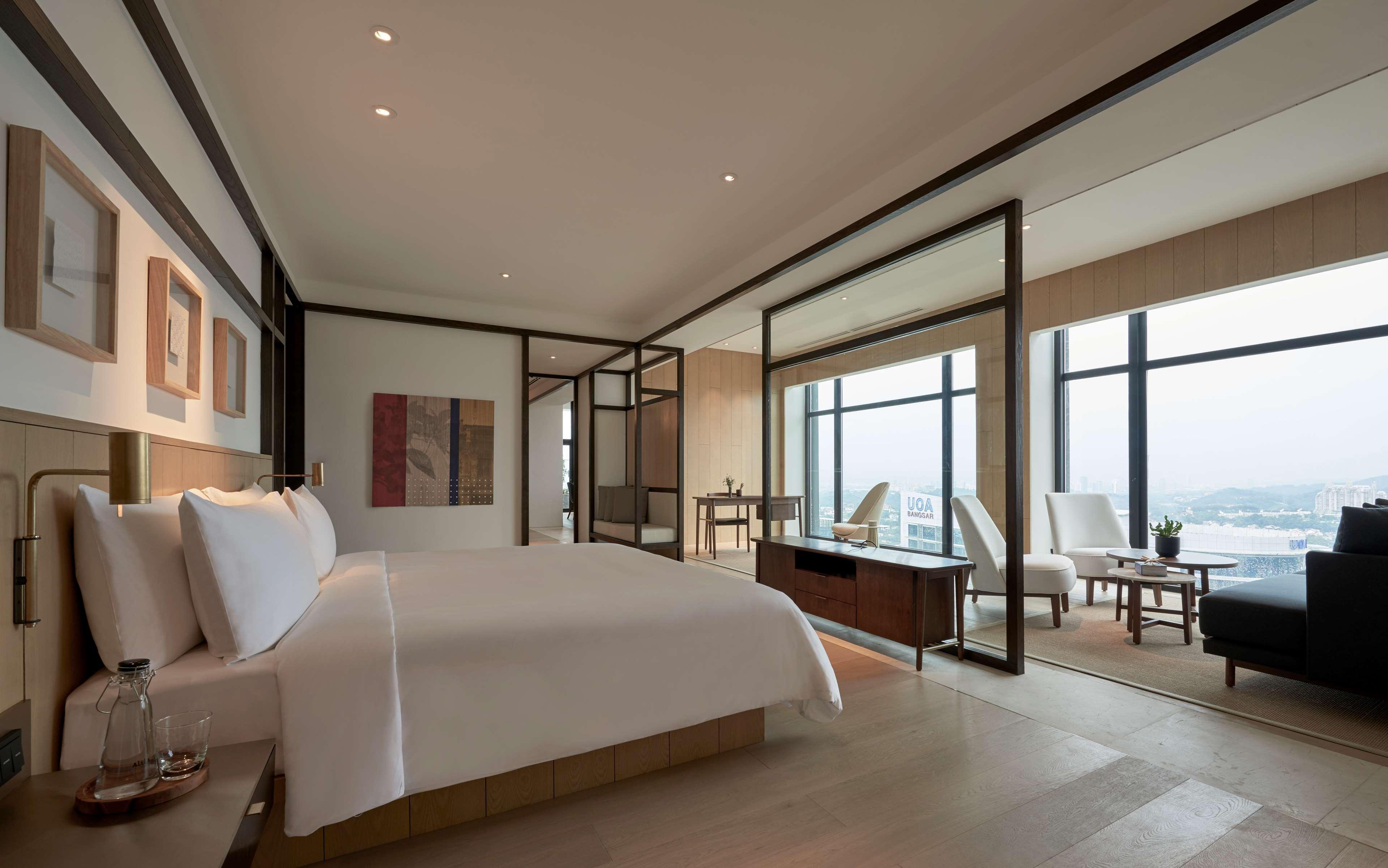 فندق أليلا بانجسار كوالا لمبور كوالالمبور المظهر الخارجي الصورة A bedroom at the hotel