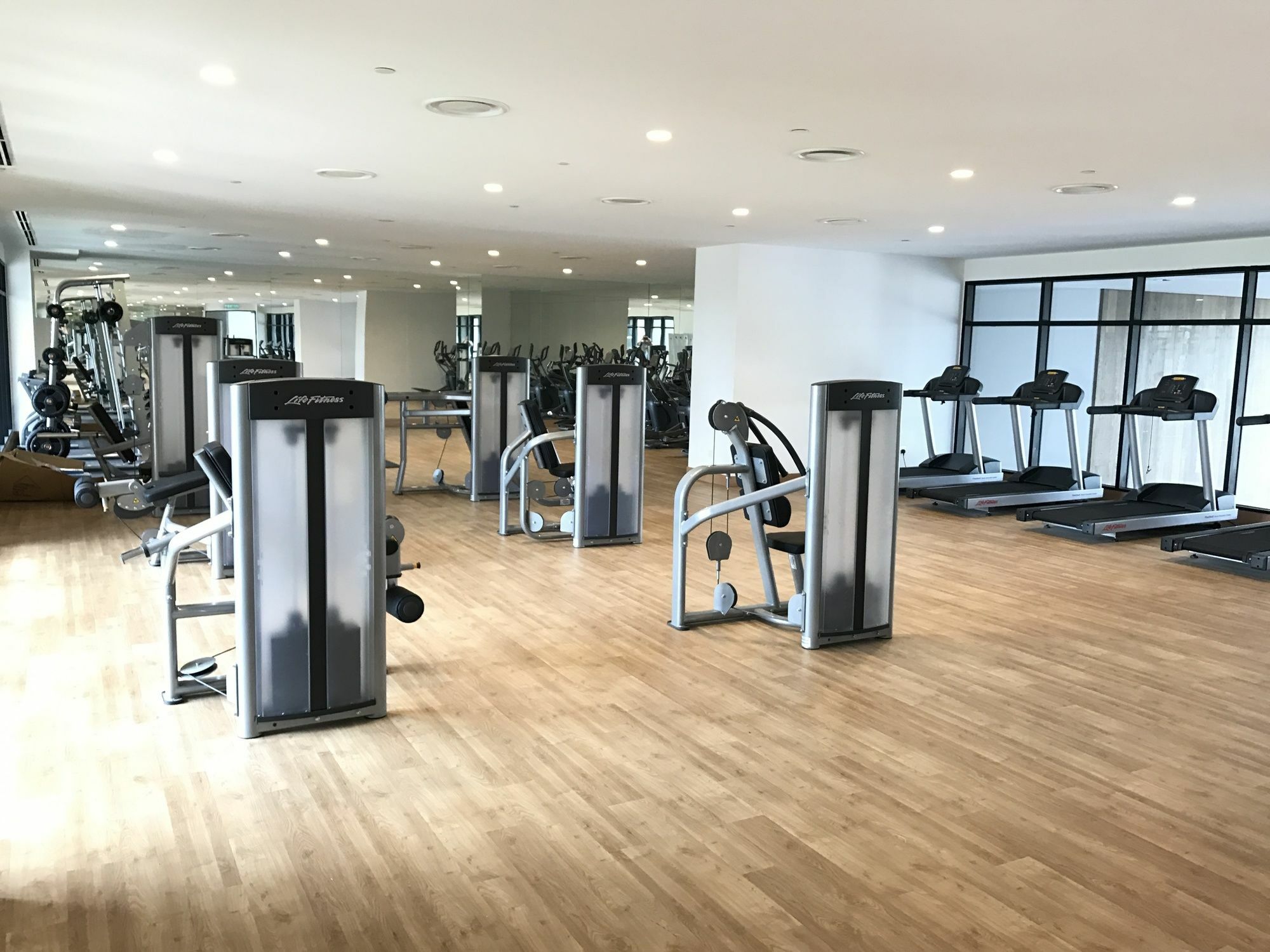 فندق أليلا بانجسار كوالا لمبور كوالالمبور المظهر الخارجي الصورة The gym at the hotel