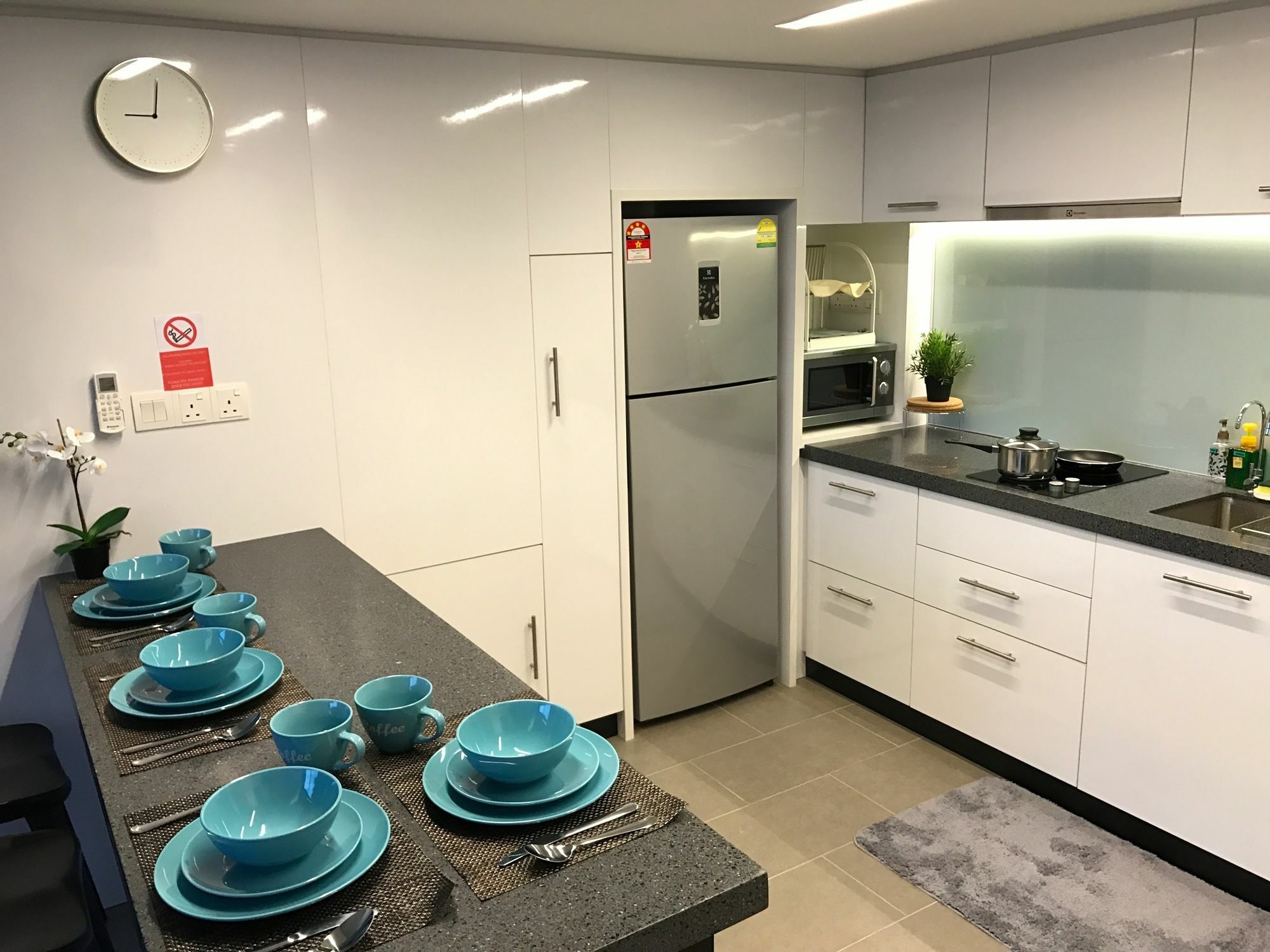 فندق أليلا بانجسار كوالا لمبور كوالالمبور المظهر الخارجي الصورة A typical kitchen in a residential hall